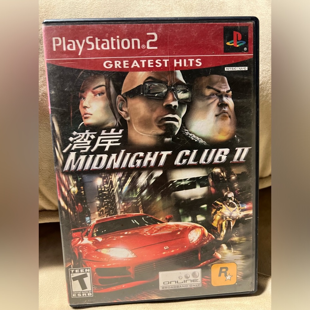 Midnight club II for PlayStation 2